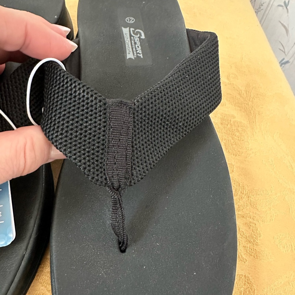 Skechers Men’s Black Sport Sandals - Picture 3 of 15
